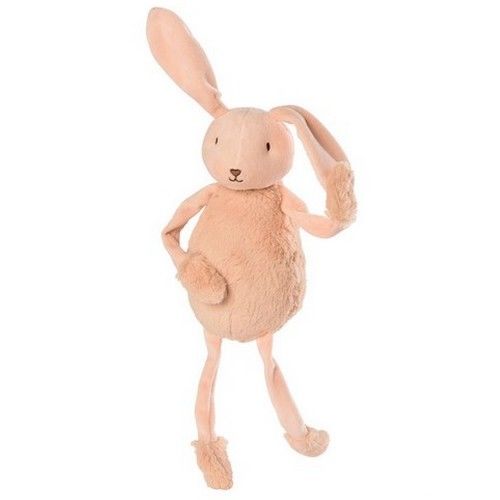  et merveilles - doux bidoux - valentin the rabbit - soft toy beige 25 cm 